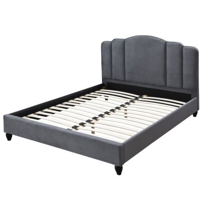 Giada Bed Frames 28970Q Charcoal By Acme Furniture