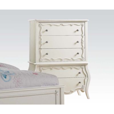 ACME Edalene Chest Pearl White Finish