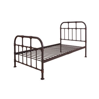 ACME Nicipolis Twin Bed Sandy Gray Finish