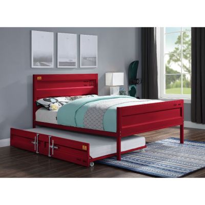 ACME Cargo Trundle (Twin) Red Finish