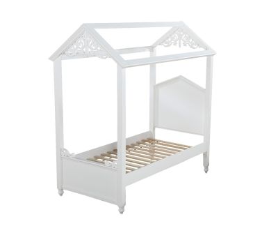 ACME Rapunzel Twin Bed White Finish