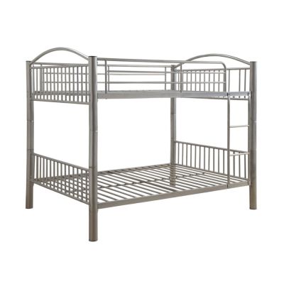 Cayelynn Youth Bunk Bed 37390SI Silver By Acme Furniture