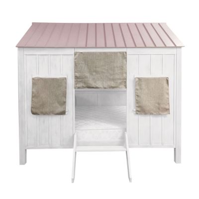 ACME Spring Cottage Full Bed White & Pink Finish