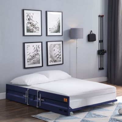 ACME Cargo Trundle (Twin) Blue Finish