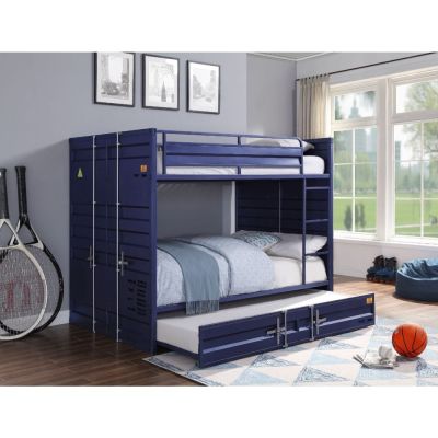 ACME Cargo Full/Full Bunk Bed Blue Finish