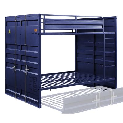 ACME Cargo Full/Full Bunk Bed Blue Finish