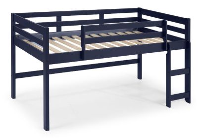 ACME Lara Twin Loft Bed Navy Blue Finish