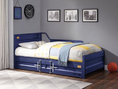 ACME Cargo Daybed W/Trundle (Twin) Blue Finish