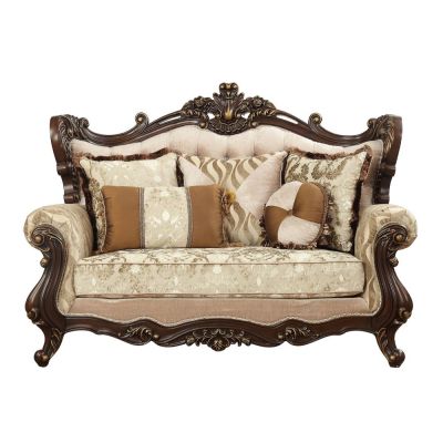 Shalisa Loveseat 51051 Walnut By Acme Furniture