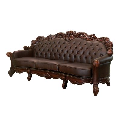 Vendome Sofa 52000 Cherry By Acme Furniture