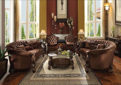 Versailles Sofa 52080 Brown By Acme Furniture