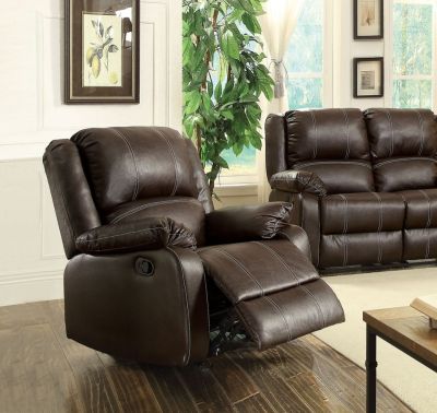 Zuriel Recliner 52282 Brown By Acme Furniture