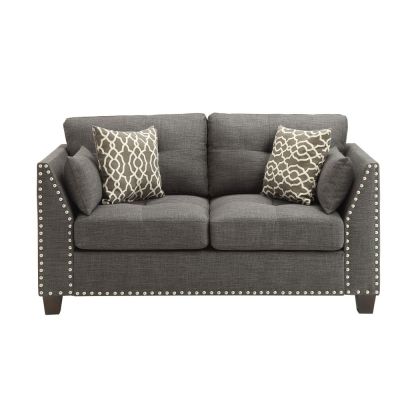 Laurissa Loveseat 52406 Charcoal By Acme Furniture