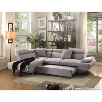 Jemima Sofa 52990 Gray By Acme Furniture