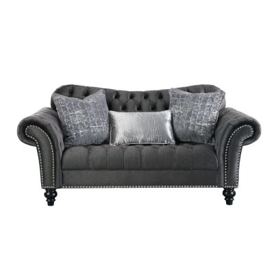 Gaura Loveseat 53091 Gray By Acme Furniture