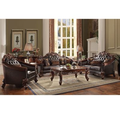 Vendome II Sofa 53130 Brown By Acme Furniture