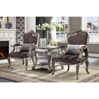 Picardy Chair 53467 Velvet By Acme Furniture