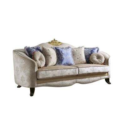 Sheridan Sofa 53945 Cream By Acme Furniture