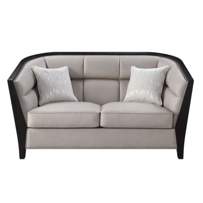 Zemocryss Loveseat 54236 Beige By Acme Furniture