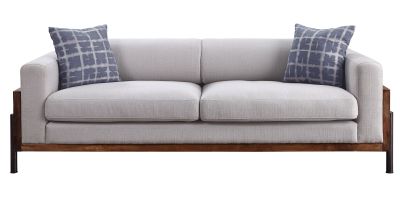 Pelton Sofa 54890 Linen By Acme Furniture