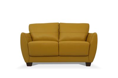 Valeria Loveseat 54946 Mustard By Acme Furniture