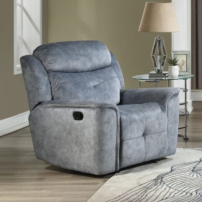 Mariana Recliner 55032 Silver By Acme Furniture