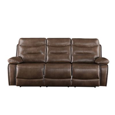 Aashi Reclining Sofa 55420 Brown By Acme Furniture