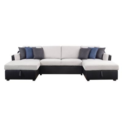 Merill Sectional 56015 Beige By Acme Furniture