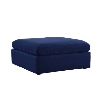 Crosby Ottoman 56037 Blue By Acme Furniture