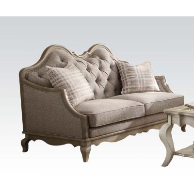 Chelmsford Loveseat 56051 Beige By Acme Furniture