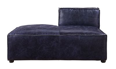 Birdie Chaise Lounge 56598 Blue By Acme Furniture