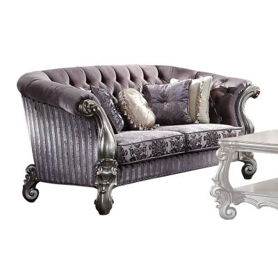 Versailles Loveseat 56826 Velvet By Acme Furniture