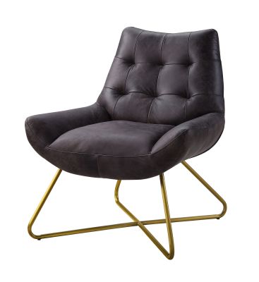 Dhalsim Accent Chair 59666 Ebony By Acme Furniture