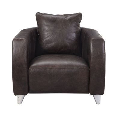 Kalona Accent Chair 59717 Chocolate By Acme Furniture