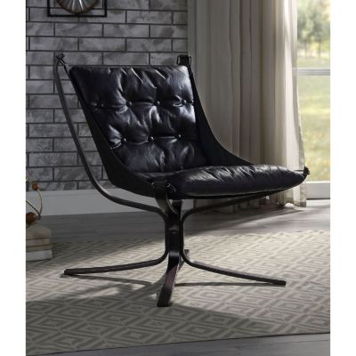 Carney Accent Chair 59832 Blue By Acme Furniture