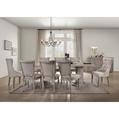 Gabrian Dining Table 60170 Gray By Acme Furniture