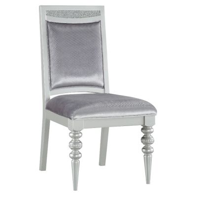 Maverick Side Chair 61802 Platinum By Acme Furniture