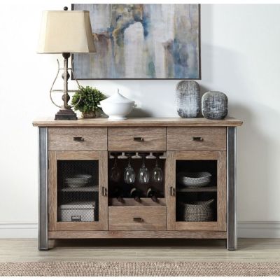 Nathaniel Server 62335 Maple By Acme Furniture