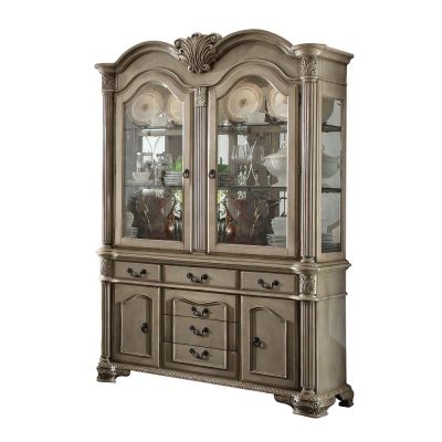 Chateau De Ville Hutch & Buffet 64069A White By Acme Furniture