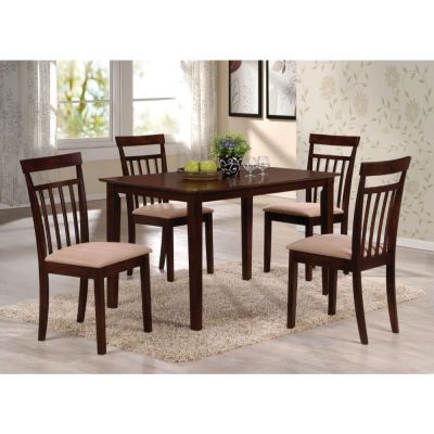 Samuel Dining Table Set 70325 Beige By Acme Furniture