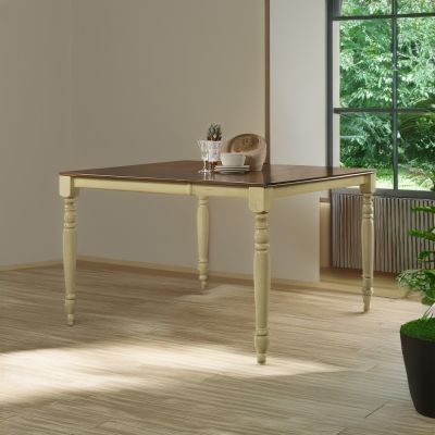 Dylan Counter Height Table 70430 Buttermilk By Acme Furniture