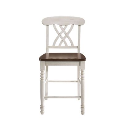 Dylan Counter Height Chair 70432 Buttermilk By Acme Furniture