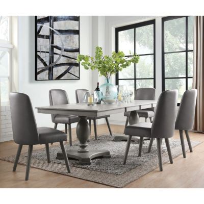 Waylon Dining Table 72200 Gray By Acme Furniture