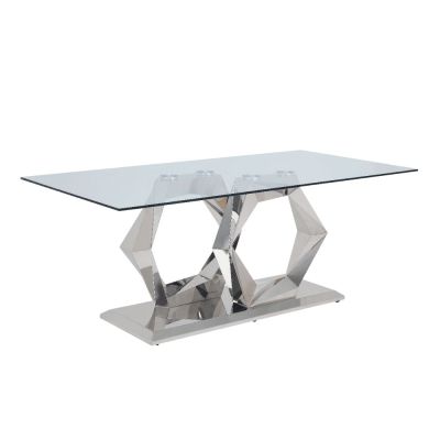 Gianna Dining Table 72470 Glass By Acme Furniture