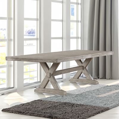 Rocky Dining Table 72860 Gray By Acme Furniture