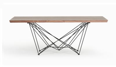 Modrest Naomi Modern Walnut Dining Table