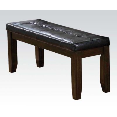 Urbana Accent Bench 74625 Black By Acme Furniture