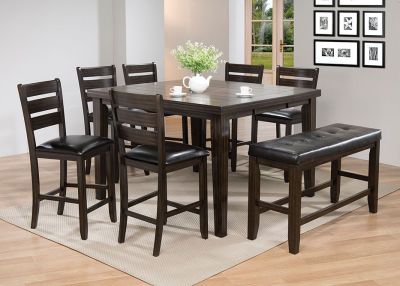 Urbana Counter Height Table 74630 Espresso By Acme Furniture