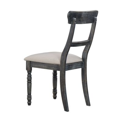 Leventis Side Chair 74642 Brown By Acme Furniture