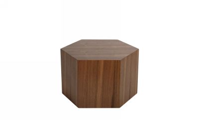 Modrest Newmont - Modern Small Walnut End Table 